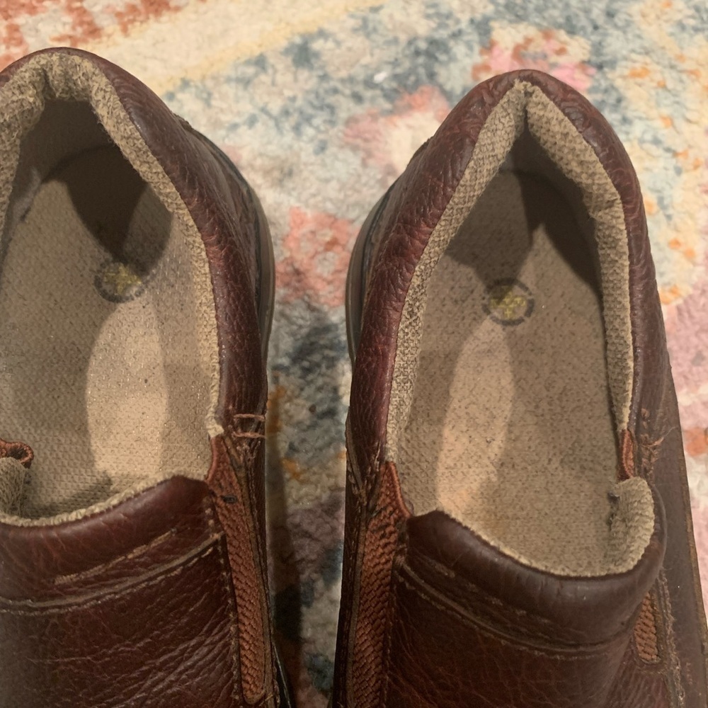 Doc Martens Brown Leather Orson Slip On Loafers Size 9 Men’s Vintage - Picture 5 of 8